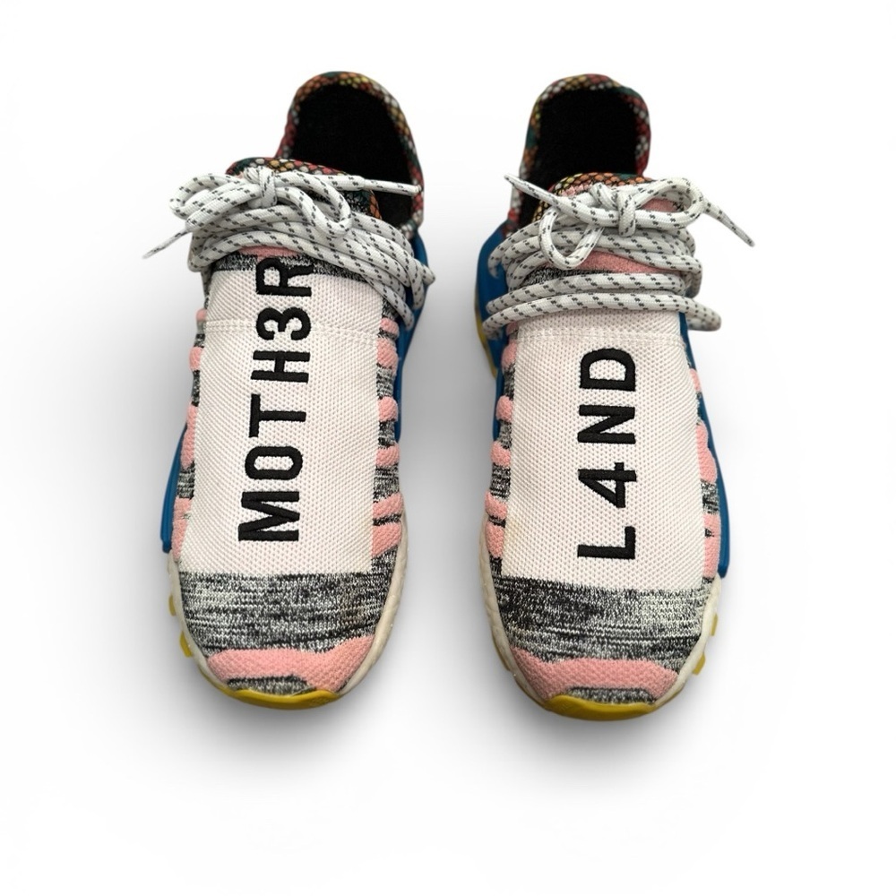 Adidas x Pharrell NMD Human Race “Moth3rLand” Sneakers Unisex Sz-M-6/W-7.5